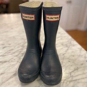 Hunter Kids rain boots size 13